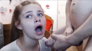 19 éves fiatal kisasszony megszopatva