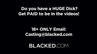 Blacked - Haley Spades kiborotvált picsája megkúrelva