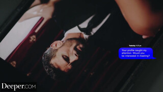Deeper - Avery Cristy idősebb csávóval baszik