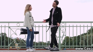 Casual Tini Szex - szexy fekete kiscsaj és a barátja