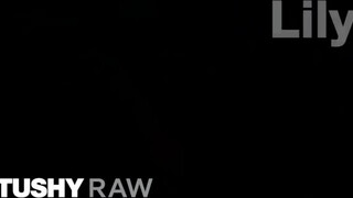 TUSHYRAW - barna kiscsaj méretes puncija rendesen megkefélve