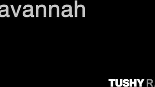 TUSHYRAW - Savannah Bond fenekébe néger kárót tolnak