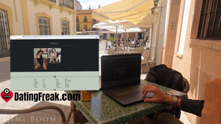 Mimi Boom beleül a pasija faszába