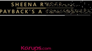 Karups - Sheena Ryder fiatalabb manussal kefél