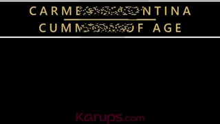 Karups - Carmen Valentina fiatal manussal közösül