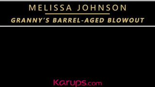 Melissa Johnson a méretes cicis érett nő