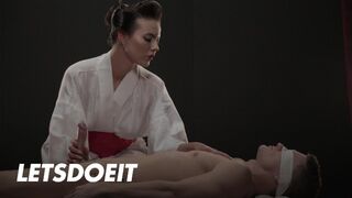 A cseh csábító Vanessa Decker megőrjíti Max Diort forró lovaglással