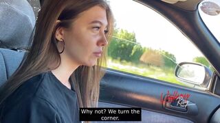 Ribanc cumizza a pélót az kocsiban és megcsalja a pasiját
