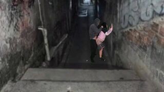 Néger kurva rendesen meghágva a favela domb urával a funk tánc után